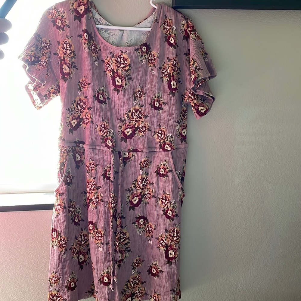 NWT from Target. Light purple and floral pattern. Size small.